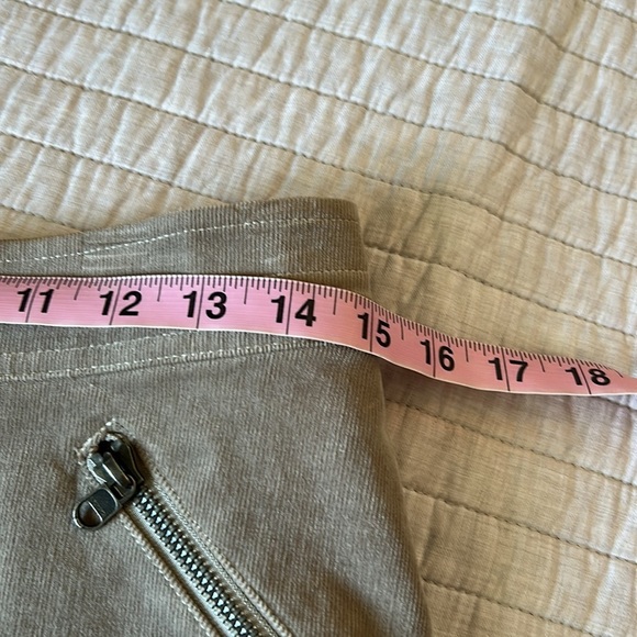 KUHL STREAMLINE Y2K tan taupe womens mini SKIRT 2 Gorpcore outdoor fall - Picture 10 of 11
